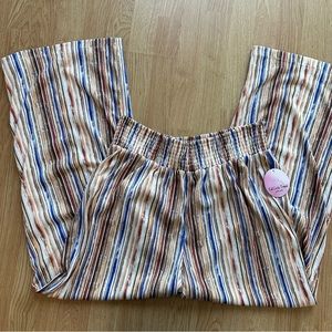 NWT Full Circle Trends striped pants